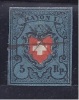 Switzerland1850: Michel 7 II Used Cat.Value 480Euros($536) - 1843-1852 Federal & Cantonal Stamps