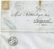 Faltbrief  Wädenswil - Langnau IE          1876 - Lettres & Documents