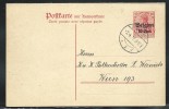 Réponse Payé Neuve, N° 4 Obl: Brussel 02/04/1917 - German Occupation