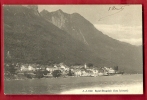 BMQ-15 St-Gingolph  Lac Léman Circulé En 1935 Avec Un Timbre Français. - Saint-Gingolph