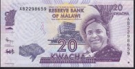 Malawi 20 Kwacha 2012 P57 UNC - Malawi