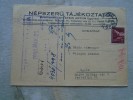 Hungary  Békés Vármegye Alispán Urának  GYULA  - Dr. Stein Artúr   1948    D131909 - Briefe U. Dokumente