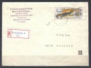 Czechoslovakia Cover  WWF Reptiles  Triturus , Posted  1989 - Lettres & Documents