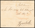 CANTABRIA - PE 1 - CARTA CIRC. A IGUALADA 1849 - ...-1850 Prephilately