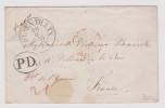 Heimat DE Bremen 1855-06-30 Brief Nach F Yonne - Brême