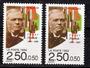 France 2747 Variété Rouge Et Orange César Franck  Neuf ** TB MNH Sin Charnela - Ungebraucht