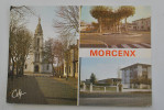 MORCENX  L EGLISE ST VINCENT DE PAUL / CENTRE VILLE / C E S HENRI SCONIAMIGLIO - Morcenx