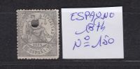 TIMBRE. ESPAGNE. REGENCE. 1874. N°.......150 - Used Stamps