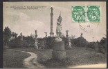 Cpa 44  - LEGE - Statue De Jeanne D'Arc Et Colonne De L'Assomption - Legé