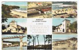 ANGLET - La Légende De La Chambre D´Amour -  Cap 3148 - Petite Dentelée, Circulée, Flamme Et écrite En 1963 - Tbe - Anglet