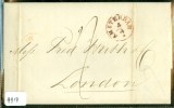 NEDERLAND * HANDGESCHREVEN BRIEF Uit 1845 Van AMSTERDAM Naar LONDON ENGLAND  (9917) - ...-1852 Prephilately