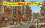 Cpsm New York, Chinatown, Voitures Anciennes - Manhattan