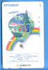 Japan Japon Telefonkarte Télécarte Phonecard Telefoonkaart Ballon Balloon Satellit - Sport