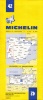 CARTE MICHELIN N°42 NEUVE PATINE SOLDE LIBRAIRIE MANUFACTURE FRANCAISE DES PNEUMATIQUES TOURISME FRANCE 1978 BURGOS S. S - Maps/Atlas
