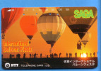 Japan Japon Telefonkarte Télécarte Phonecard Telefoonkaart Ballon Balloon NTT Nr. 391 - 104 - Sport