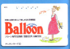 Japan Japon Telefonkarte Télécarte Phonecard Telefoonkaart -  Ballon Balloon - Sport