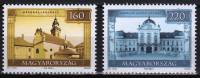 HUNGARY 2011 ARCHITECTURE Buildings TOURISM - Fine Set MNH - Unused Stamps