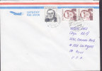 Slowakia Letecky Par Avion MODRA 1993 Cover Brief LOS ANGELES United States - Briefe U. Dokumente
