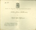 POSTHISTORIE  * BEWIJS VAN INSCHRIJVING BURGERLIJKE STAND In 1897 Te LEEUWARDEN   (9933) - Cartas & Documentos