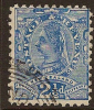 NZ 1882 2 1/2d Blue SSF P11 SG 239 U #OI221 - Usados
