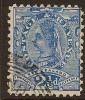 NZ 1882 2 1/2d Blue SSF P11 SG 239 U #OI221 - Usati