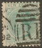 NZ 1882 4d Blue-green SSF SG 190 U #OI173 - Used Stamps