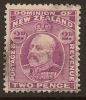 NZ 1909 2d Pale Mauve KEVII SG 388 U #OJ137 - Gebruikt