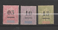 Yvert 48 / 50 * Neuf Avec Charnière - Unused Stamps