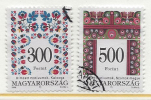HUNGARY - 1996. Folk Art V. USED 2!!! Mi: 4409-4410. - Used Stamps
