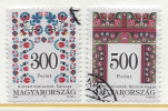 HUNGARY - 1996. Folk Art V. USED 2!!! Mi: 4409-4410. - Usado