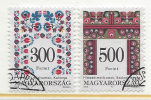HUNGARY - 1996. Folk Art V. USED 6!!! Mi: 4409-4410. - Used Stamps