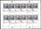 UN United Nations Geneva, Human Rights Sheet Set 1990 - Articles 9-10 (Mi.nos 192-93) Cancelled By FD Postmark - Hojas Y Bloques