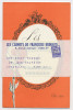 FRANCE-  PRÉOBLITÉRÉ- N° Yvert  119 SUR DOCUMENT - 1953-1960