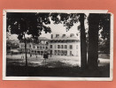 95 AVERNES LE CHÂTEAU VU DE LA COUR Cpm Animée - ORPHELINAT NATIONAL DES CHEMINS DE FER FRANCAIS OUTRE MER CPSM 1950 - Avernes