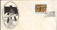 Romania - Occasionally Cover 1975 - The First Exhibition Of Philately Polar Circle "Emil Racovita" - Esploratori E Celebrità Polari