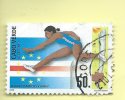 TIMBRES - STAMPS - CAPE VERDE /  CAP VERT - JEUX OLYMPIQUES SYDNEY 2000 - TIMBRE OBLITÉRÉ CLÔTURE DE SERIE - Kap Verde