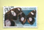 STAMPS - TIMBRES - CAPE VERDE / CAP VERT - 1999 - BUTERFLIES - PAPILONS - TIMBRE OBLITERÉ - Cap Vert