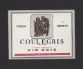 Etiquette De Vin Gris  -  Coulegris  - Thème Couple  -  Mignonette  -  Frontignan  (34) - Coppie