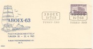 FINLANDIA 1963 ABOEX - Cartas & Documentos