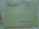 Hungary   Cover  - Alsózsember  Rodnay Béla  Szeszgyára  - Gözmalma -  Dr. Keviczky - Ipolyság  1917    D131982 - Lettres & Documents