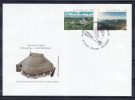 D23 Slowenien Slovenia Joint Liechtenstein 2015 Mi.No. 1164 - 1165 FDC Mountain Berge Alps Alpen Velika Planina Malbun - Oblitérés