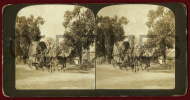 INDIA - ARISTOCRATIC COUNTRY TURNOUT - STEREO - 1900 STEREOSCOPIC REAL PHOTO - Stereoscopes - Side-by-side Viewers