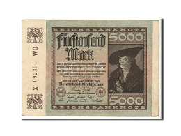 Billet, Allemagne, 5000 Mark, 1922, TTB - 5.000 Mark