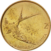 Monnaie, Slovénie, 2 Tolarja, 1992, SUP+, Nickel-brass, KM:5 - Slovenië