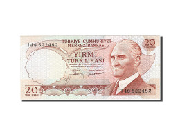 Billet, Turquie, 20 Lira, 1970, SUP+ - Turquie
