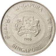 Monnaie, Singapour, 10 Cents, 1986, SPL, Copper-nickel, KM:51 - Singapore
