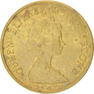 Monnaie, Hong Kong, Elizabeth II, 10 Cents, 1983, TTB+, Nickel-brass, KM:49 - Hongkong