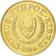 Monnaie, Chypre, 10 Cents, 1994, SPL, Nickel-brass, KM:56.3 - Cyprus