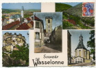 Souvenir De Wasselonne Multi Vue Timbrée 1960 - Wasselonne