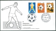 BRAZIL #1550-2   -  FIFA  WORLD CUP ARGENTINA  -  FDC #146 - FDC